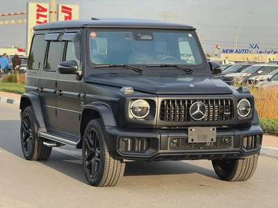 Mercedes Benz G63 AMG 2025 4000km - A22 Suspension - Japan Import - Clean Title-0