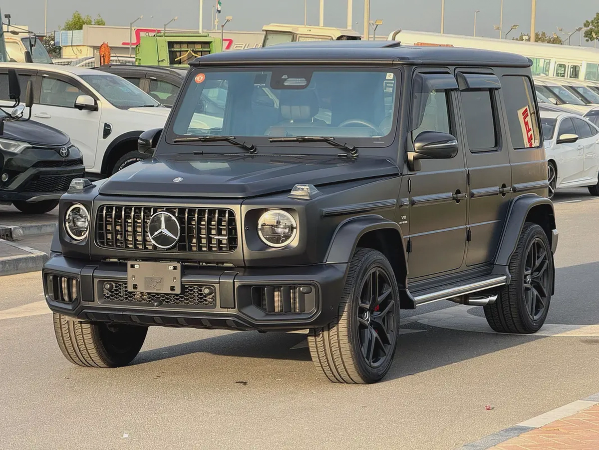 Mercedes Benz G63 AMG 2025 4000km - A22 Suspension - Japan Import - Clean Title-1-1