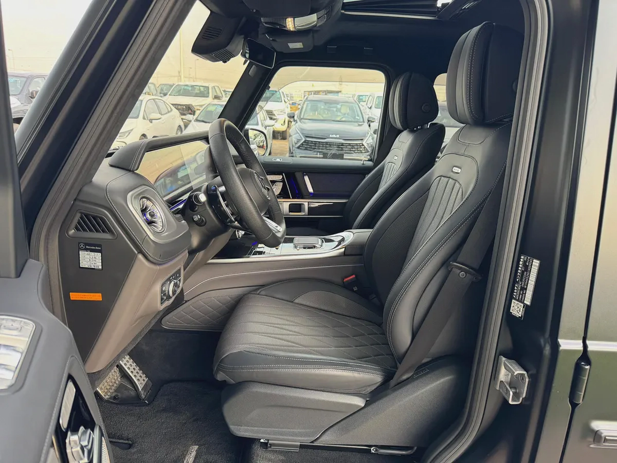 Mercedes Benz G63 AMG 2025 4000km - A22 Suspension - Japan Import - Clean Title-9-9
