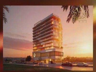 Furnished Studio | Balcony | Pool & Skyline Views-5