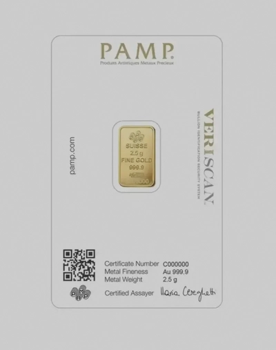 PAMP 24KT - 2.5g Suisse Pamp-2