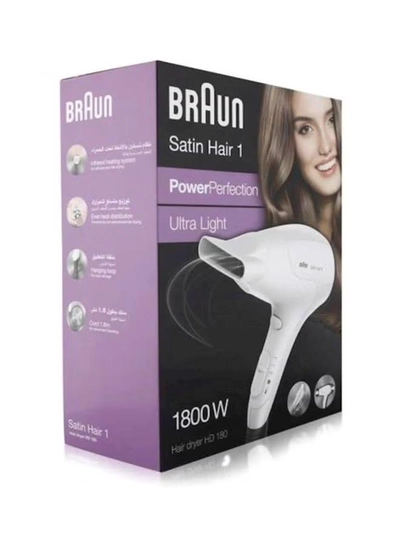 BRAUN Power Perfection Hair Dryer White-6