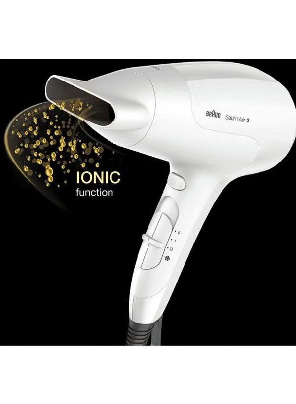 BRAUN Power Perfection Hair Dryer White