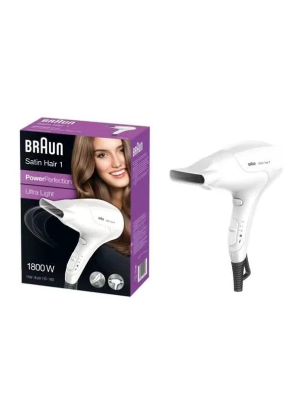 BRAUN Power Perfection Hair Dryer White
