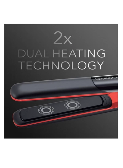 REMINGTON S9700 Hair Straighteners With Ceramic Ultimate Glide Black And Red-2