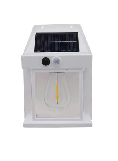 Yuwell Pack Of 8 Pcs Solar Outdoor Light Solar Motion Sensor Security Lights With 3 Lighting Modes Wireless Solar Wall Lights Waterproof Solar Light Bulb Lights For Garden Home And Garage Use White-3