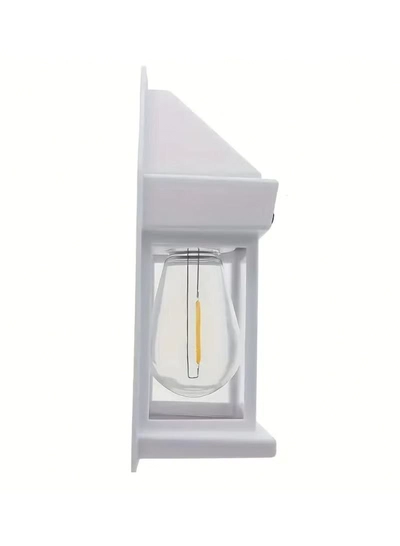 Yuwell Pack Of 8 Pcs Solar Outdoor Light Solar Motion Sensor Security Lights With 3 Lighting Modes Wireless Solar Wall Lights Waterproof Solar Light Bulb Lights For Garden Home And Garage Use White-4