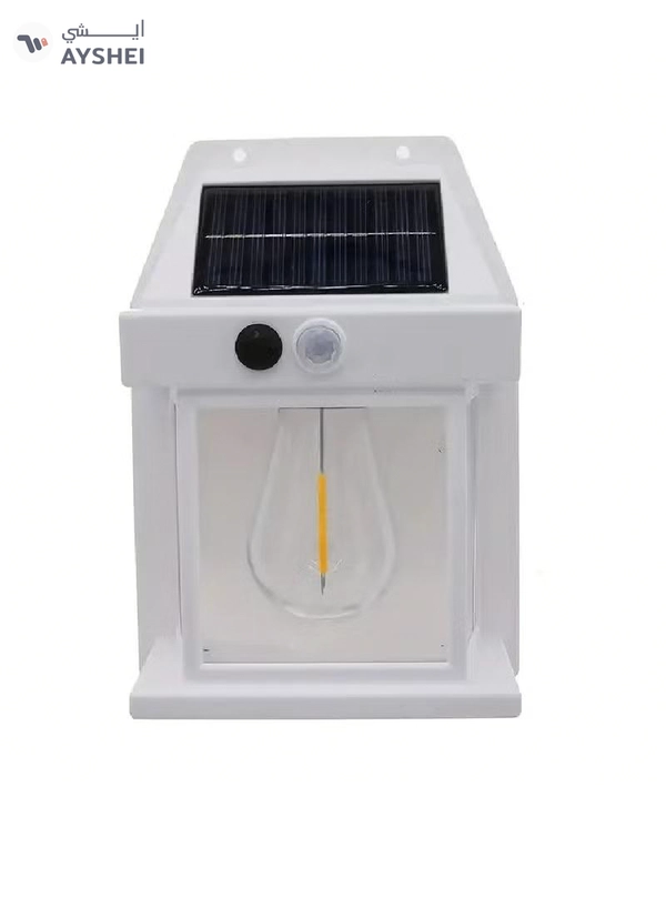 Yuwell Pack Of 8 Pcs Solar Outdoor Light Solar Motion Sensor Security Lights With 3 Lighting Modes Wireless Solar Wall Lights Waterproof Solar Light Bulb Lights For Garden Home And Garage Use White