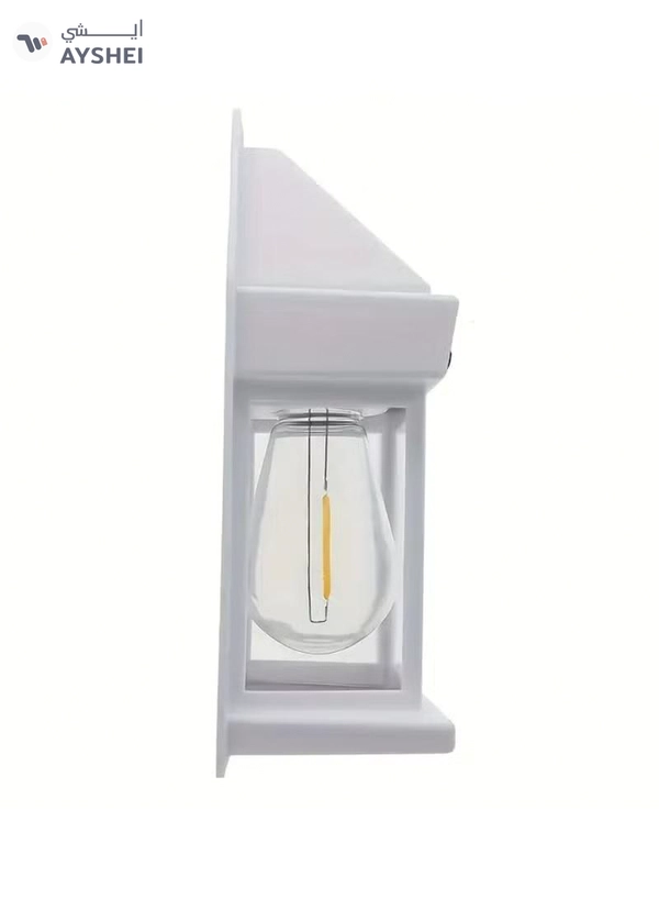 Yuwell Pack Of 8 Pcs Solar Outdoor Light Solar Motion Sensor Security Lights With 3 Lighting Modes Wireless Solar Wall Lights Waterproof Solar Light Bulb Lights For Garden Home And Garage Use White