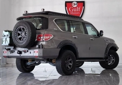 Nissan Patrol SE PLATINUM 5.6L-8CYL CUSTOMIZED - EXCELLENT CONDITION - AED 120,000-3