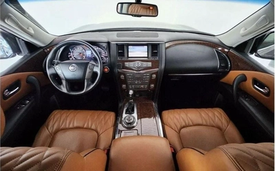 Nissan Patrol SE PLATINUM 5.6L-8CYL CUSTOMIZED - EXCELLENT CONDITION - AED 120,000-4