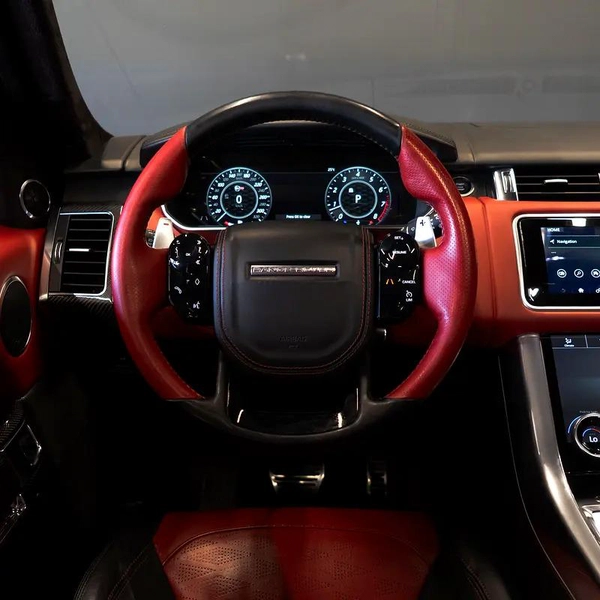 AED 4,407 pm • 0% Downpayment • Range Rover Sport SVR Carbon Edition • 1 Year Warranty
