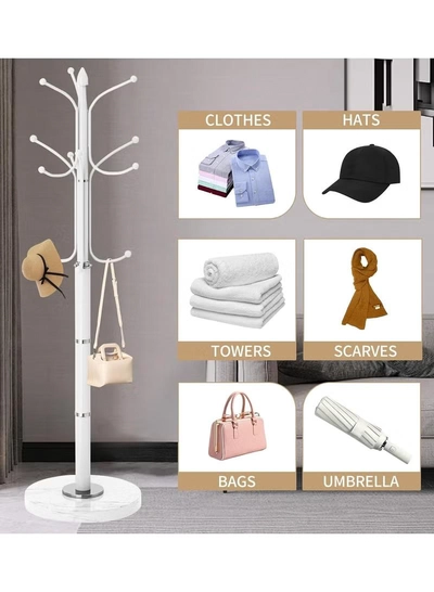 DubaiGallery Hangers Modern Minimalist Floor-Standing Coat Rack Creative Bedroom Living Room Creative Wrought Iron Coat Rack,-1