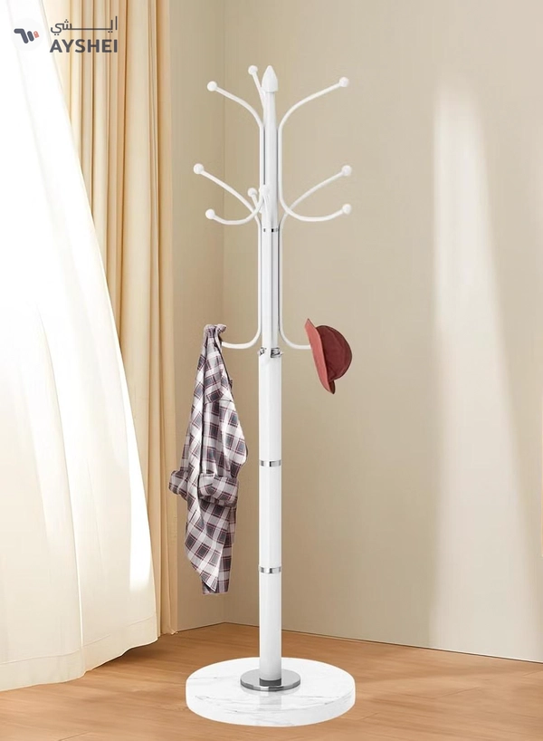 DubaiGallery Hangers Modern Minimalist Floor-Standing Coat Rack Creative Bedroom Living Room Creative Wrought Iron Coat Rack,