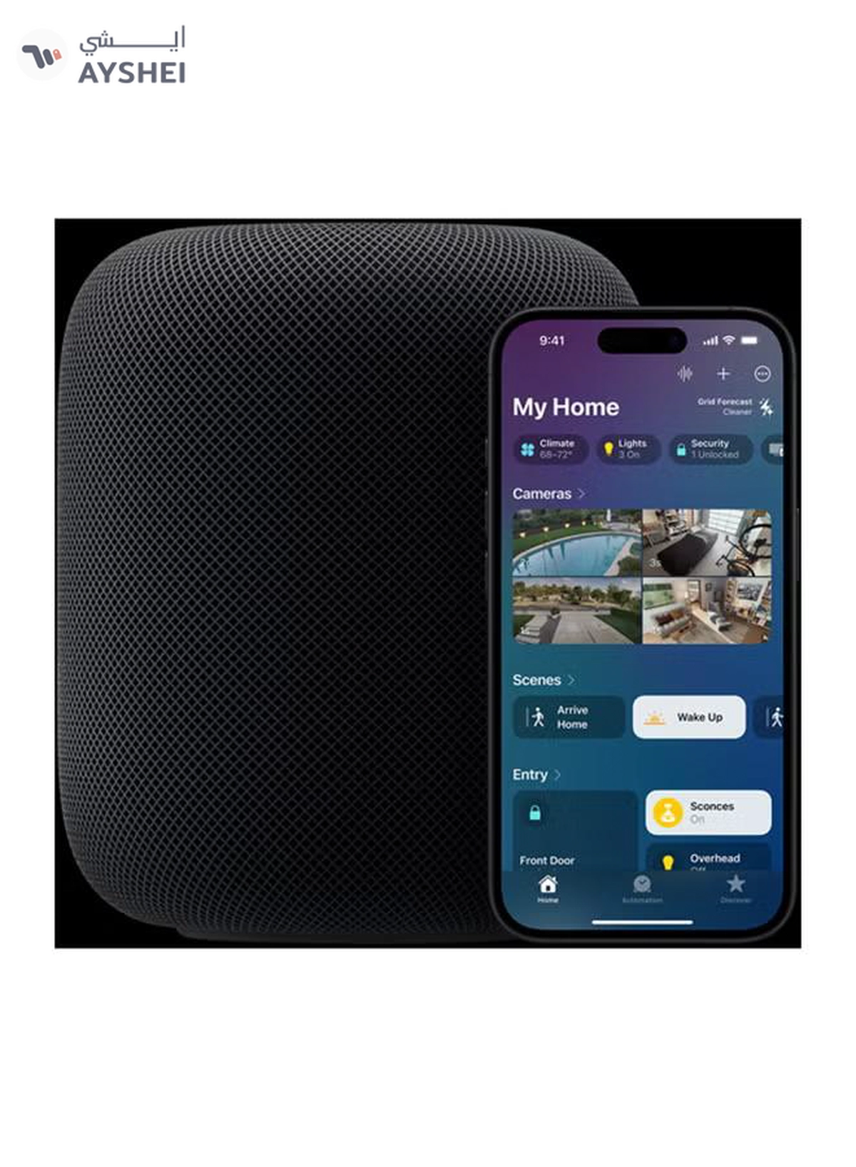 Apple Homepod 2nd Generation Smart Speaker MQJ73 Black-3-3