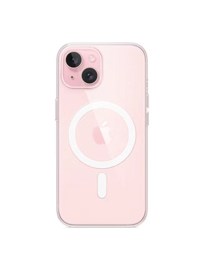 Apple iPhone 15 Clear Case with MagSafe Clear-1