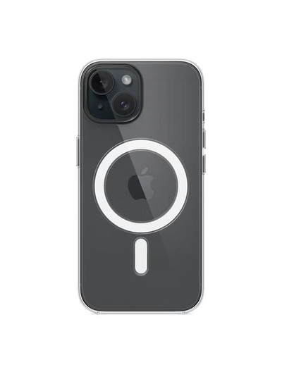 Apple iPhone 15 Clear Case with MagSafe Clear-3