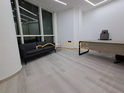 Premium Fully Fitted Office Space for Lease in B2B Tower, Business Bay – Prime Location-0