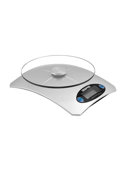 GEEPAS Portable Digital Kitchen Scale 5Kg White-4