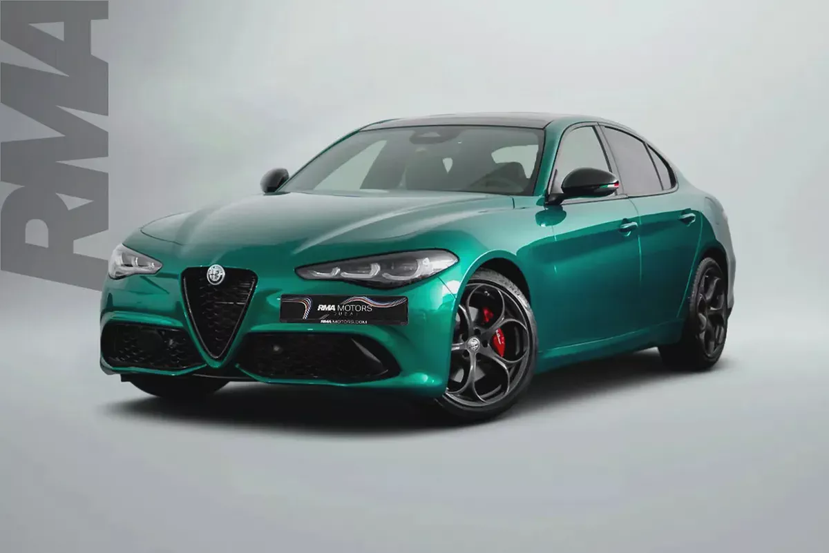 4,527 AED / 60 months | 0% DP | 2025 Alfa Romeo Giulia Tributo Italiano / Agency Warranty