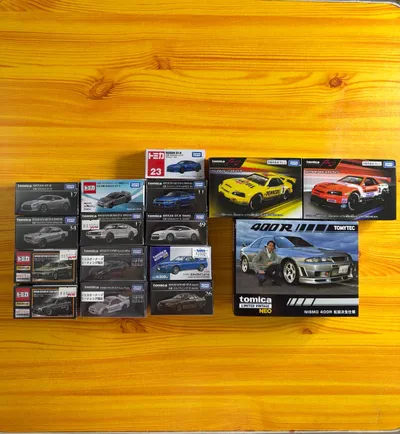 Tomica Nissan GT-R & Skyline Diecast Model Car Collection-0