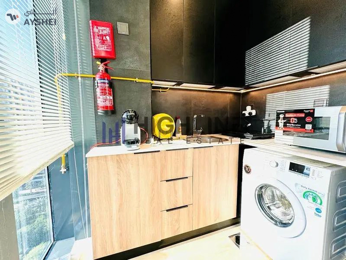 Fully Furnished Studio With Balcony | Pool View