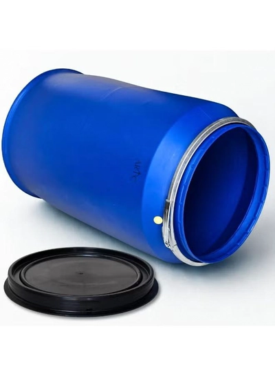 ARTC Large Capacity 220L Open Top Storage Drum High-volume plastic drum designed for safe containment of liquids, powders, and materials, offering durability, portability, and long service life.-2