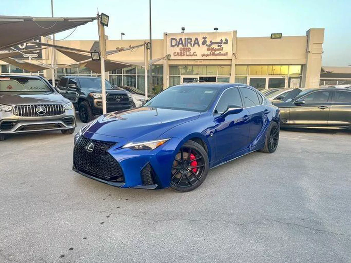 For sale Lexus IS 350 III Facelift 2, 3.5 l, 2023 in UAE, Sharjah-4-4
