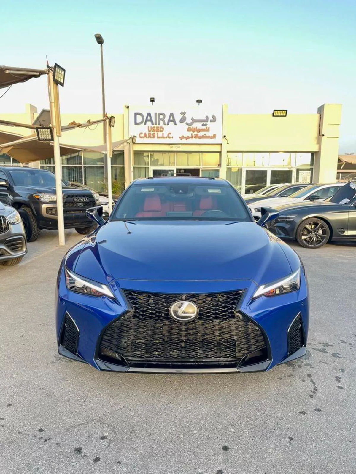 For sale Lexus IS 350 III Facelift 2, 3.5 l, 2023 in UAE, Sharjah-14-14