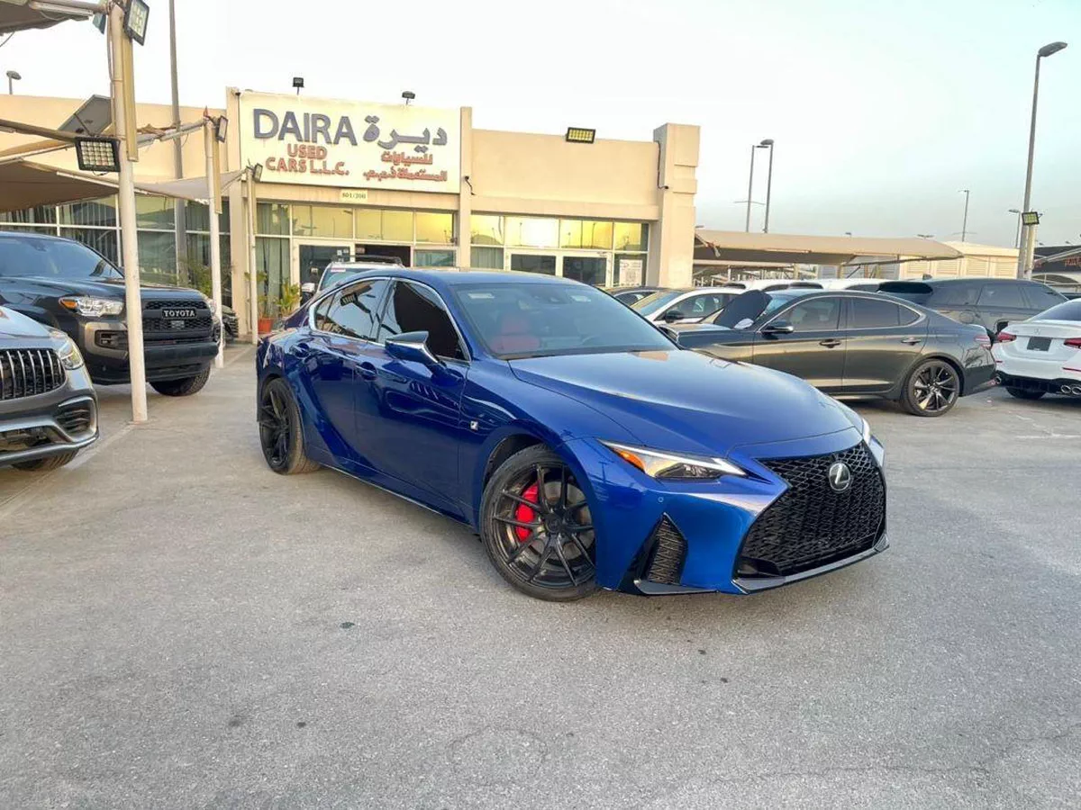 For sale Lexus IS 350 III Facelift 2, 3.5 l, 2023 in UAE, Sharjah-8-8