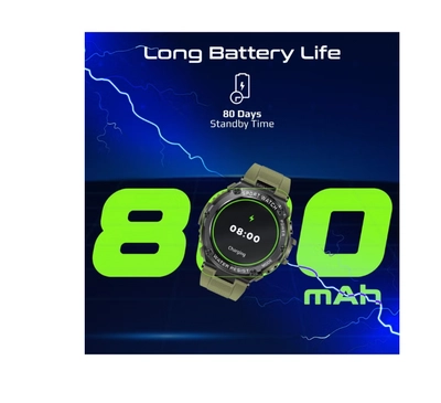 PROMATE Smart Watch, Round-Screen BT 5.1 Fitness Tracker With 1.53 Inch TFT Display, 80 Day Battery-7