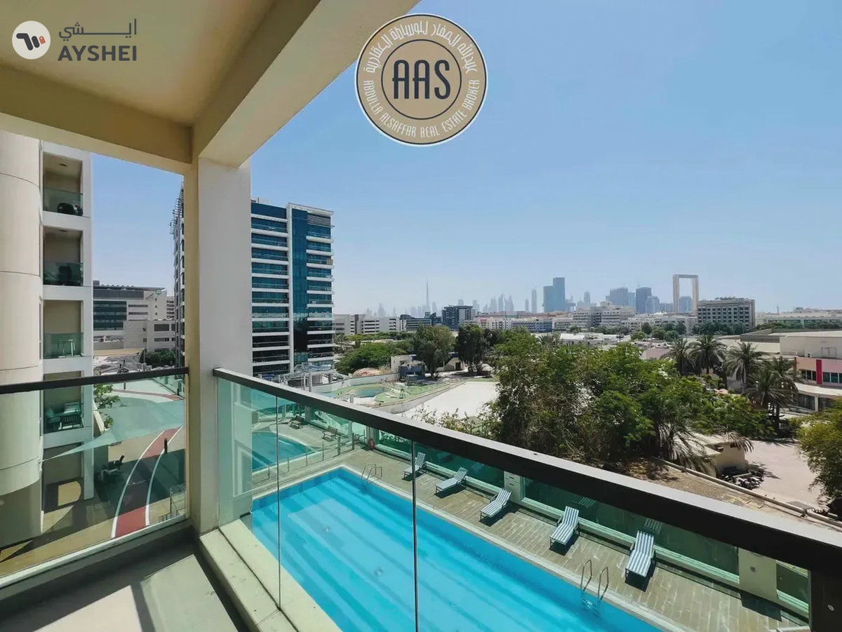 Fully Skyline And Pool View || 3 Bedroom Hall || Ready To Move In || In 140K Only-9-9