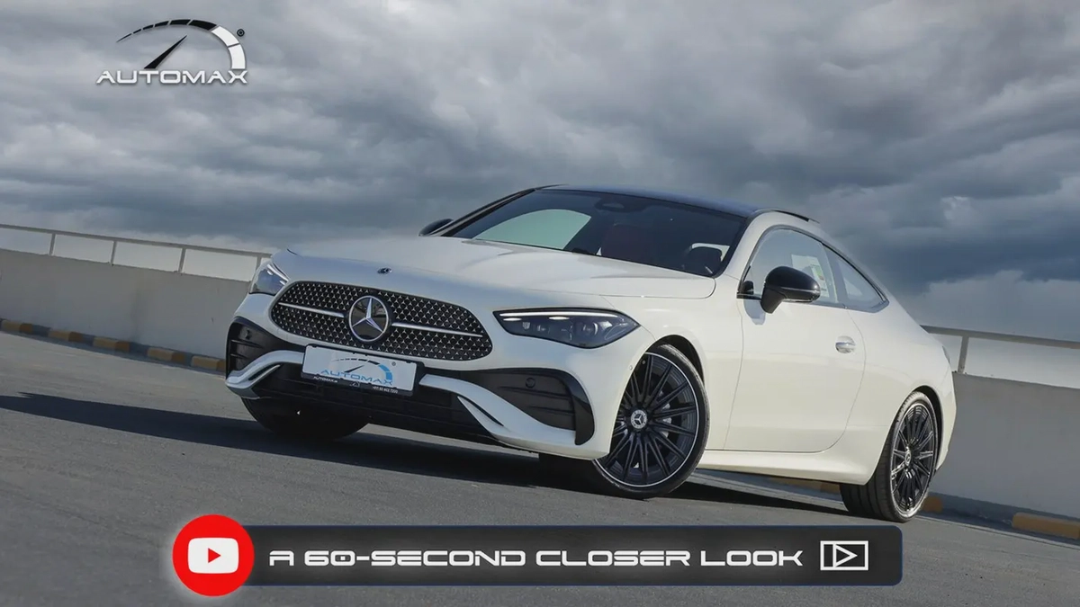 2026 Mercedes-Benz CLE 200 AMG COUPE EQ Boost RWD GCC With 2 Years Unlimited Mileage Warranty