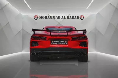 CHEVROLET CORVETTE STINGRAY 3LT - 2021 - GCC - CARBON EDITION - FULLY LOADED - AMAZING CONDITION-3