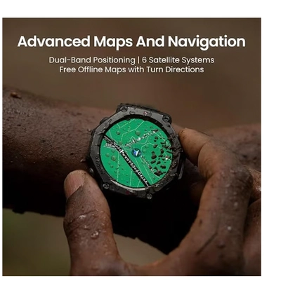 Amazfit T-Rex 3 Premium Outdoor Gps Smartwatch Onyx-1
