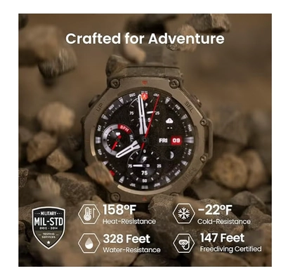 Amazfit T-Rex 3 Premium Outdoor Gps Smartwatch Onyx-2