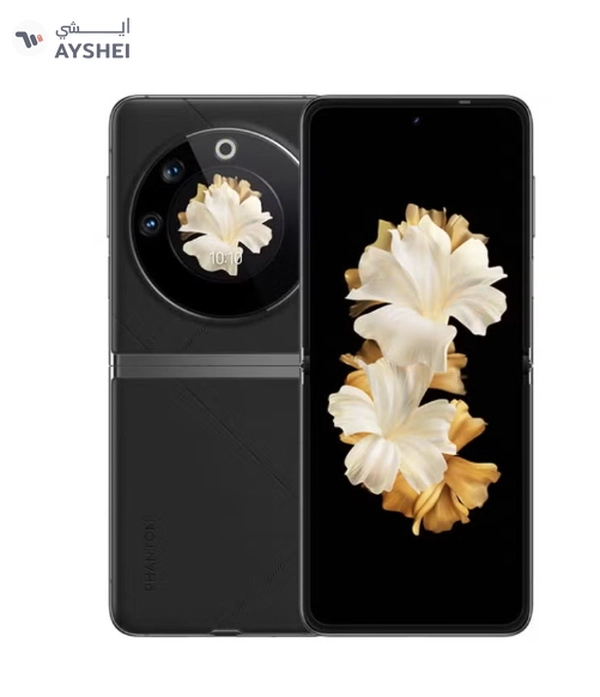 TECNO Phantom V Flip 5G Iconic Black Single SIM 8GB RAM 256GB