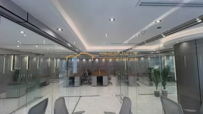 Fully Fitted Office for Rent | Opal Tower, Business Bay | 1 Parking | AED 525K/Yr-0