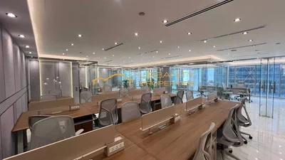 Fully Fitted Office for Rent | Opal Tower, Business Bay | 1 Parking | AED 525K/Yr-7