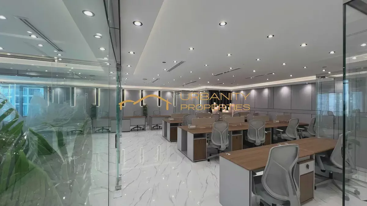 Fully Fitted Office for Rent | Opal Tower, Business Bay | 1 Parking | AED 525K/Yr-1-1