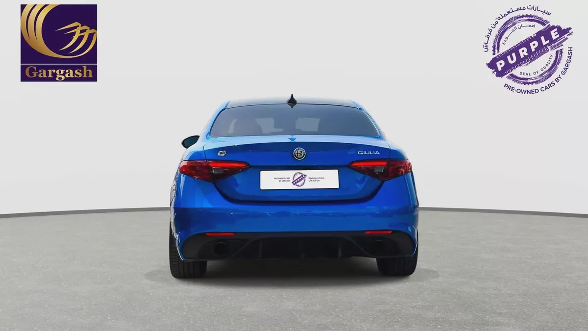 0% DP | AED 1,532/Month | Alfa Romeo | Giulia Veloce | 2022 | Gargash Warranty and Service-3-3