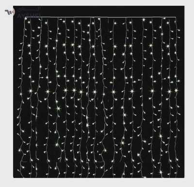 LED FAIRY LIGHTS CURTAIN-WHITE-0