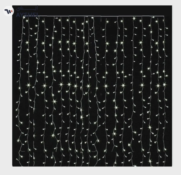 LED FAIRY LIGHTS CURTAIN-WHITE