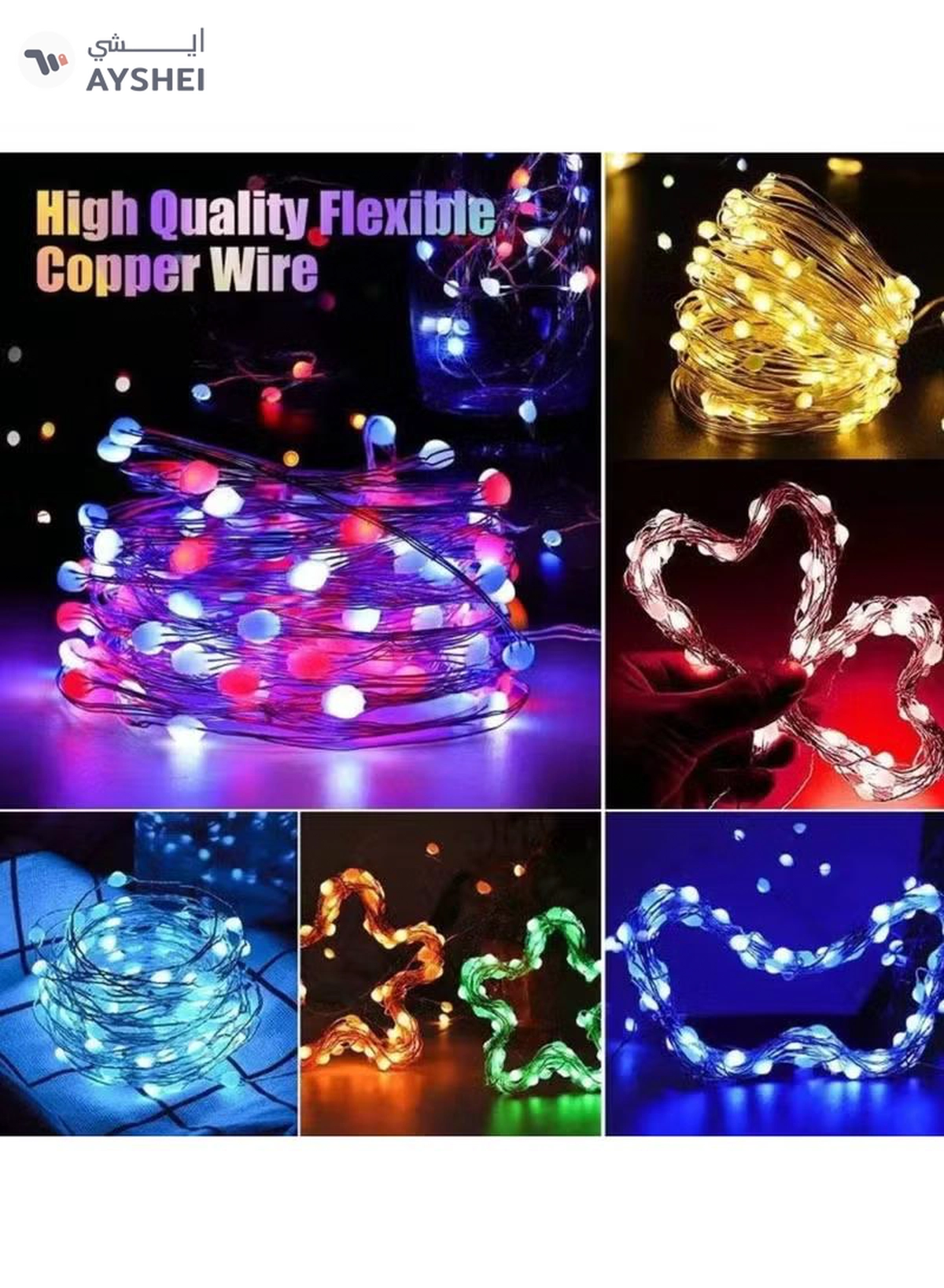 Yuwell 10M USB Led Light Smart Bluetooth RGB Light With APP Control Timer Setting Music Mode Led Light Strip For Decoration Bedroom PC And Cabinet 32.80FT Waterproof 100 LED Light Ramadan Decoration Light-6-6