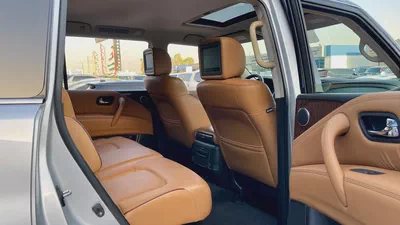 Nissan patrol SE platinum V6 full options original paint 100% Free Accident single ouner No issues-15