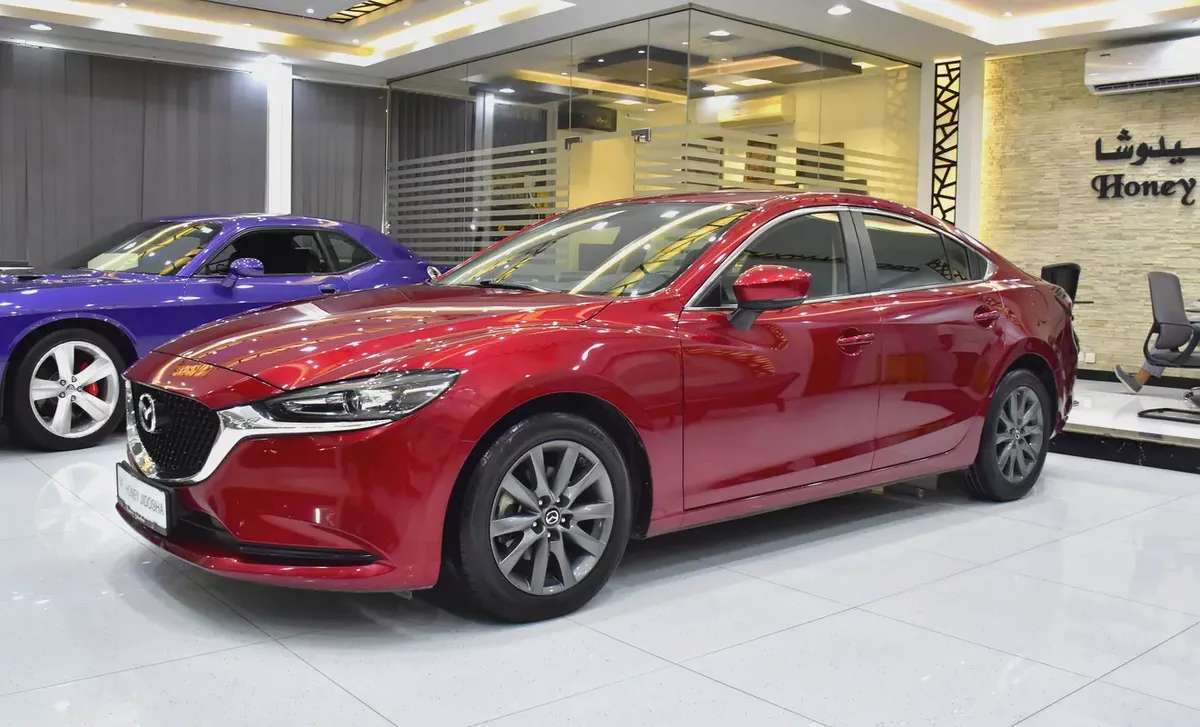 AED 942 EMi at 0% DP | Mazda 6 ( 2023 Model ) in Red Color GCC Specs-1-1
