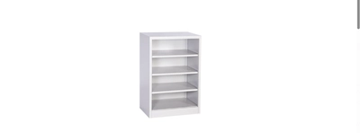 Shoe Cabinet, Steel, Open-0