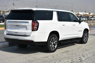 CHEVROLET SUBURBAN LT 6 SEATS 2022 | WHITE-10