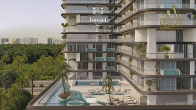 Furnished Studio | Barari Palace Majan | Park & Pool Views-2
