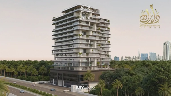 Furnished Studio | Barari Palace Majan | Park & Pool Views
